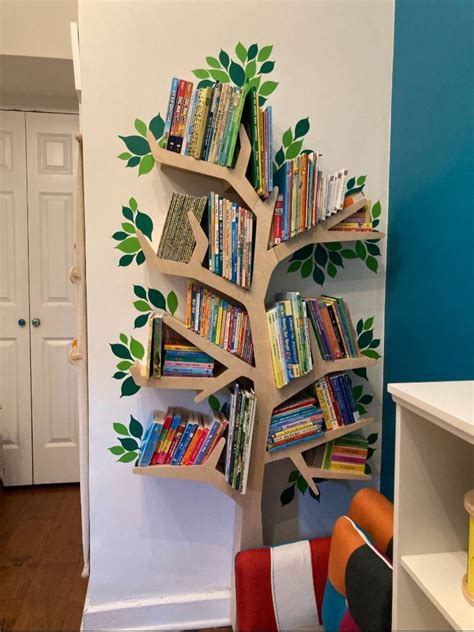 etsy tree bookshelf|tree shaped bookshelf for sale.